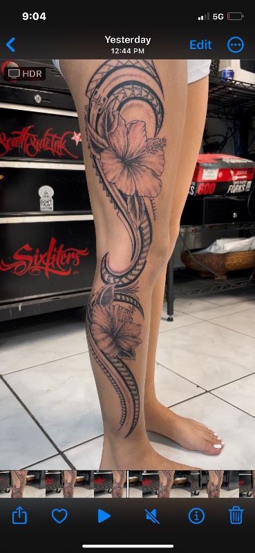 Benson tattoo work at TNT Tattoo Aiea Hawaii — piece 04
